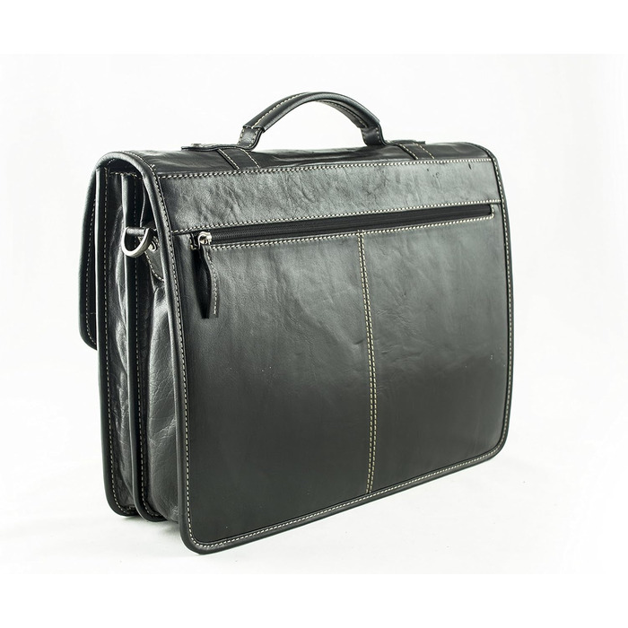 Альпійський шкіряний портфель - OHIO (ручної роботи) - стійка органічна шкіра з регіонального сільського господарства Шкіряна сумк