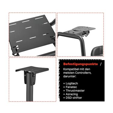 Симулятор кокпіта гоночного крісла повністю регульоване гоночне сидіння