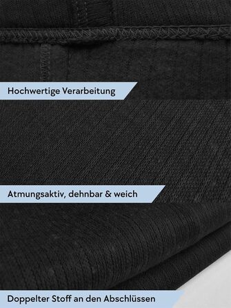 Чоловіча термобілизна - Комплект лижної білизни - Довгі труси та сорочка - Комплект термобілизни 3XL Темно-чорний, 2 шт.