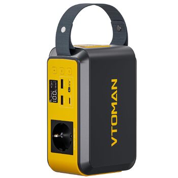 Портативна електростанція VTOMAN Jump 1500X 1500 Вт, сонячний генератор LiFePO4 потужністю 828 Втгод з можливістю розширення до 2376 Втгод, швидка зарядка 230 В змінного струму/100 Вт через USB-C для кемпінгу, подорожей, надзвичайних ситуацій, автофургоні