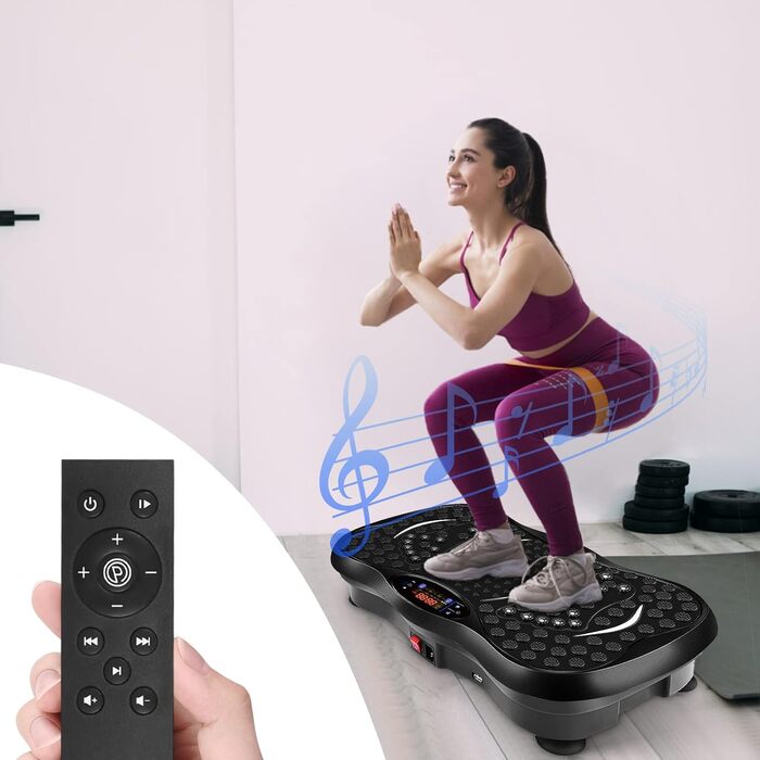 Віброплатформа EVOLAND Fitness 3D з 5 програмними режимами