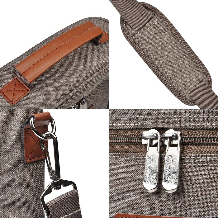 Сумка для пляшок Kato на 1 пляшку, сумка-холодильник для вина, пива та напоїв, сумка для перенесення на вулиці з роздільником, ручкою, плечовим ременем, штопором безкоштовно, сумка-холодильник для 2 пляшок - сіра