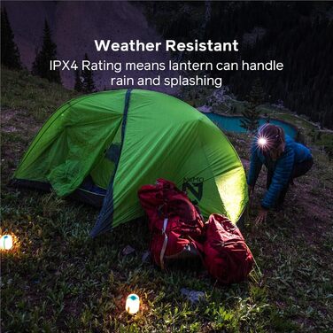 Вуличний ліхтар BioLite AlpenGlow і Power Bank, різні 250 лм