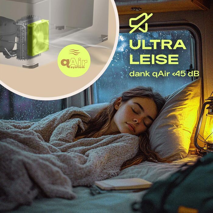 Електричний холодильник-бокс - 2-секційний компресорний холодильник-бокс 12V 230V - до -20 градусів та керування за допомогою застосунку - Морозильна камера для автомобіля та кемпінгу - DUAL Ice Cube Electric (38 літрів)