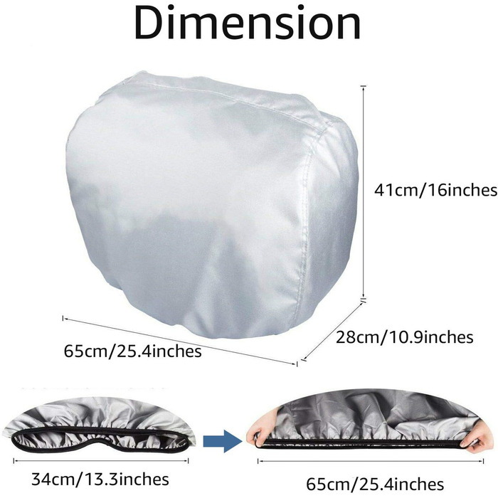 Всепогодний чохол для генераторів EU2200i, EU2000, EU2200IC, EU2000i, EU2000i та Yamaha 2000. Захистіть свій генератор від негоди за допомогою нашого надійного рішення для зберігання YZ-GA1212SL.