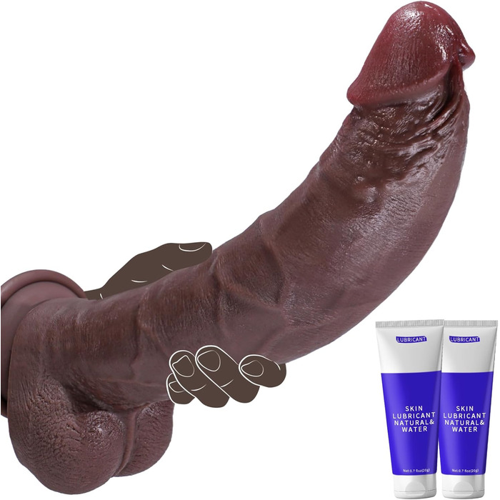 Фалоімітатор 31 * 6,5 см діаметром товстий фалоімітатор секс-іграшка для жінок чоловіків пари XXL реалістичний класичний фалоімітатор з сильною присоскою анальний фалоімітатор плагін ідеальні вени яєчка секс-іграшка без рук