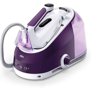 Парова прасувальна станція Braun Household CareStyle 5 IS5247 VI - Парова праска з підошвою FreeGlide 3D, режим iCare, вертикальне