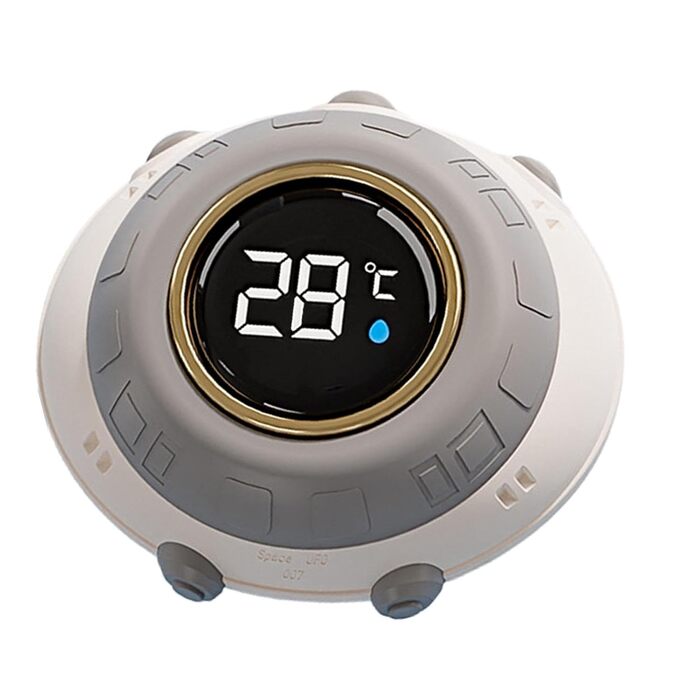 Термометр для ванни Teksome, цифрові термометри для ванни - вимірювач температури води - цифрові кімнатні термометри зі світлодіод