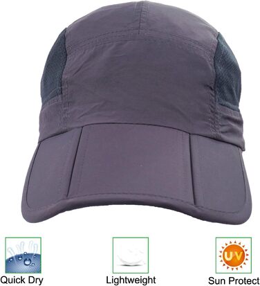 Безмежна подорож Складна регульована бейсболка Літня сітка Бігові капелюхи Капелюх Спорт на відкритому повітрі Далекобійник Піші п