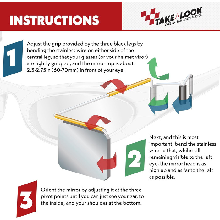 Оригінальні велосипедні окуляри Bike Peddler Take A Look