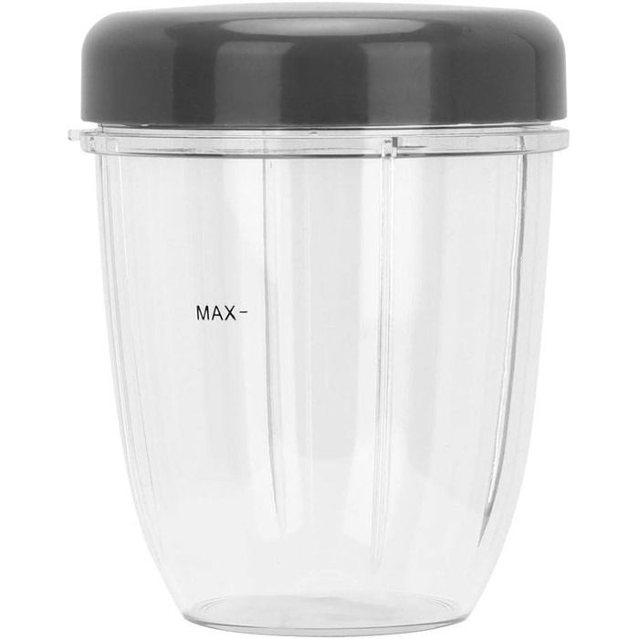 Набір деталей міксера Nikou Комплект деталей-чашок і кришок Набір деталей для заміни аксесуарів для міксера Nutri Bull-et 900 Вт (18 унцій)