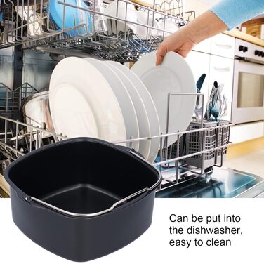 Форма для фритюрниці, форма для випічки, форма для торта, аксесуари для фритюрниці, форма для торта, кошик для випічки хліба, бочка для торта, фритюрниця для HD9925, HD9860, HD9905, 01 (22см)