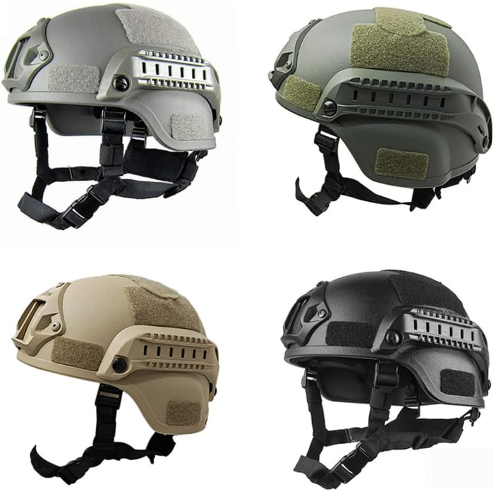 Шолом Fast, з м&39якою підкладкою, 22,0523,62 дюйма, універсальний розмір, шолом для страйкболу, універсальний шолом для пейнтболу, регульована бічна планка, кріплення для NVG, захисний шолом для полювання, шолом для страйкболу, пейнтболу