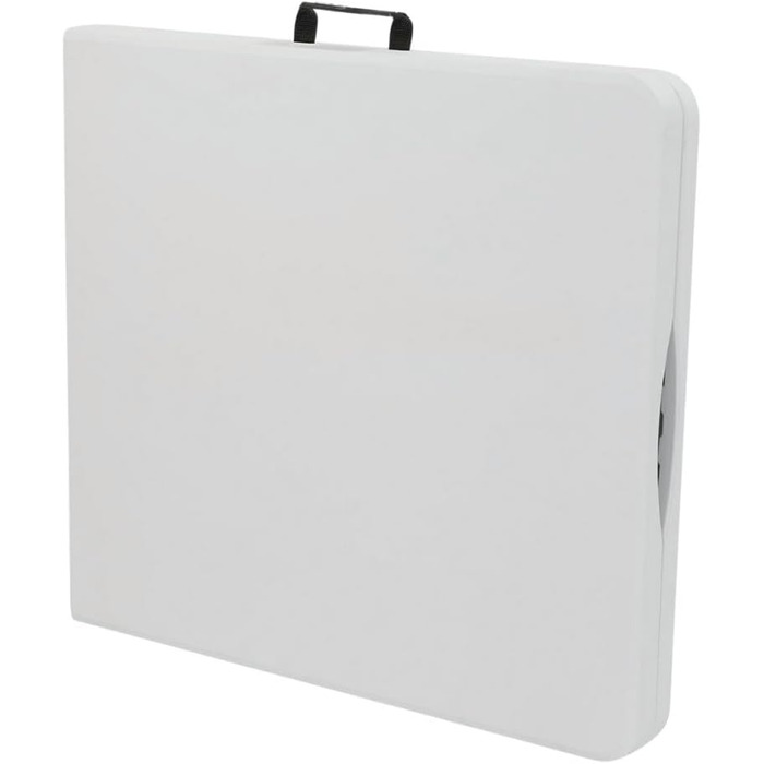 Стіл для кейтерингу THINIA HOME, складаний, прямокутний, портативний, білий, 150 см, багатофункціональний стіл для кемпінгу та заходів у приміщенні або на відкритому повітрі, ніжки зі смоли та сталі для 2-4 осіб