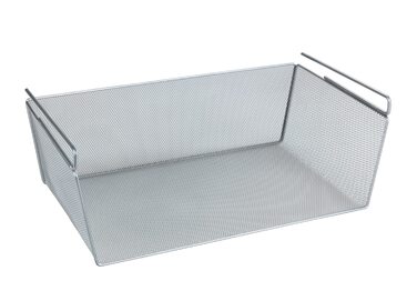 Підвісний кошик WENKO для шаф, розмір L, сріблястий, 49 x 18 x 28 см