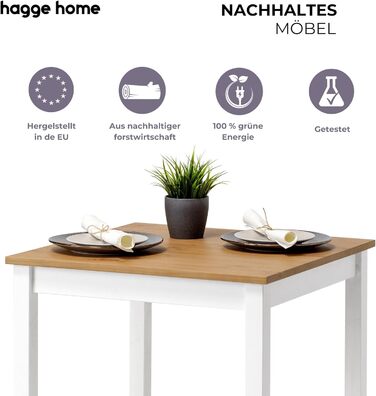 Дерев&39яний обідній стіл, маленький кухонний стіл 70x70, обідні столи, маленький дерев&39яний обідній стіл, обідні столи, обідній стіл, їдальня, кухонний стіл, маленький обідній стіл, білий, коричневий