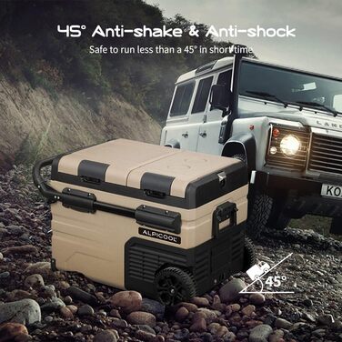 Автомобільний холодильник Alpicool TAW35 35 л Морозильна камера Портативний компресорний автомобільний холодильник 12/24V з електр