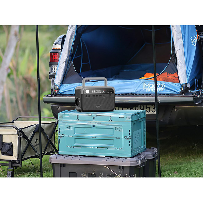 Сонячна батарея Revolt Електростанція та сонячний генератор, 230 Втгод, 230 В, 300 Вт, чиста синусоїда (зовнішній акумулятор 230 В, кемпінгова зарядна станція, перетворювач напруги 220 В)