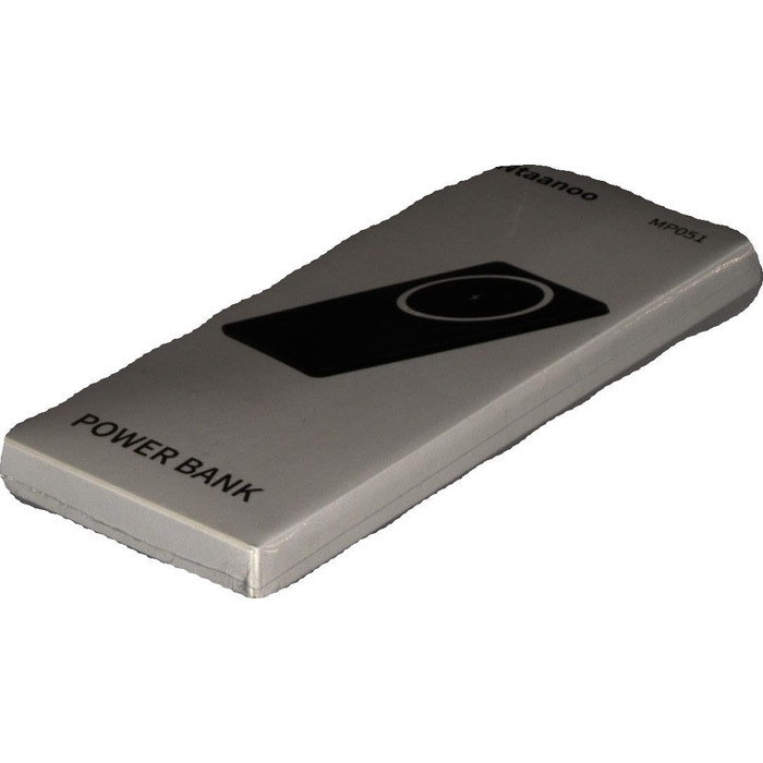 Powerbank для MagSafe 5000mAh, 20 Вт швидкої зарядки, індуктивна зарядка, металевий чорний