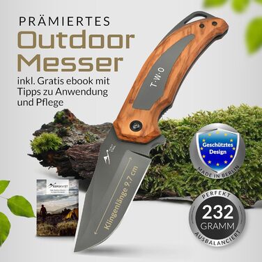 Гострий одноручний кишеньковий ніж для активного відпочинку та виживання з вогнетривкої сталі та поясним чохлом