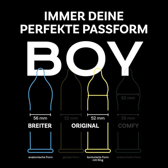 Презервативи BILLY BOY The Box, мікс 50 шт