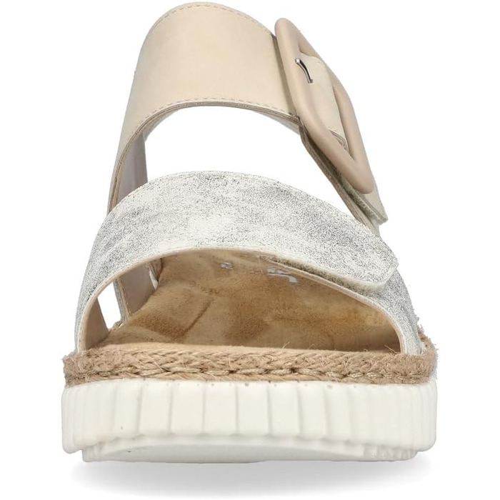 Жіночі сандалі Rieker на танкетці 62950, жіночі сандалі 39 розміру EU, бежевого кольору, 60