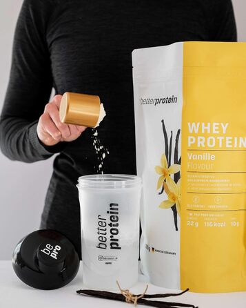 Сироватковий протеїн BetterProtein, Ваніль, 1 кг