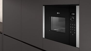 Вбудована мікрохвильова піч N50 / 38.2 x 59.4 см, Чорна одномісна, 23N0