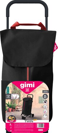 Сумка-візок Gimi Twin Black (169325)