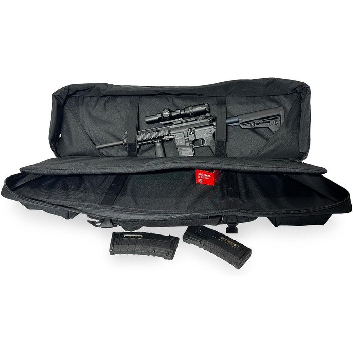 Чохол для зброї Gun Tac 2 для двох довгоствольних гвинтівок AR15 Airsoft Green