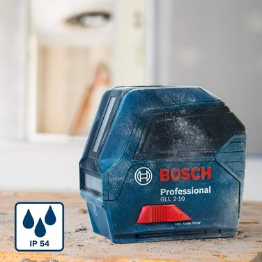 Лінійний лазерний рівень Bosch Professional GLL 2-10