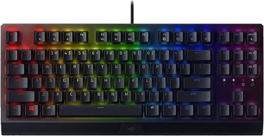 Американська розкладка QWERTY Американська розкладка BlackWidow V3 TKL Зелений клавішний перемикач, 3 Tenkeyless -