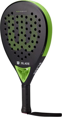 Ракетка для паделя Wilson Blade – чорна/неоново-зелена, серцевина EVA, 37 см