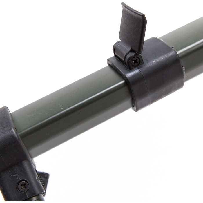 Тримач для вудилищ Master Rod Pod Aluminum Deluxe на 3 вудилища, включаючи сумку для зберігання вудилищ (зелений тримач для вудилищ)