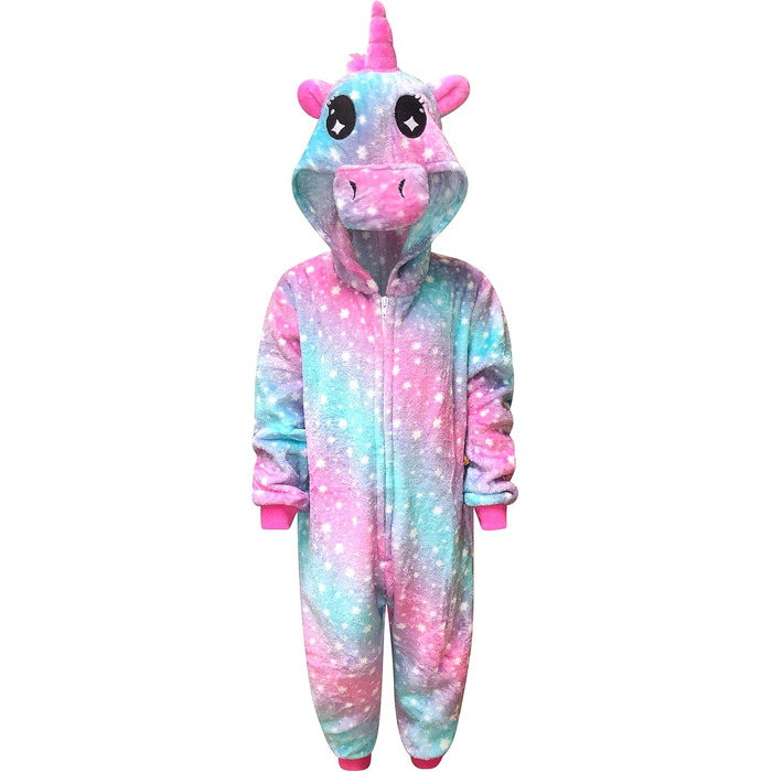 Кігурумі Єдиноріг, фланелевий поліестер, змішаний ефект веселки 10–11 років