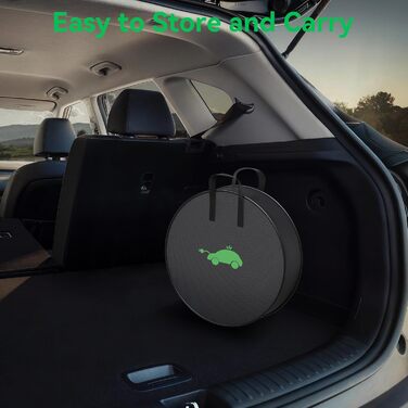 Зарядний кабель KHONS тип 2 з вилкою CEE 5 метрів 6-16А 3 фази 11кВт IP65 Мобільна зарядна станція для настінних коробок за станда