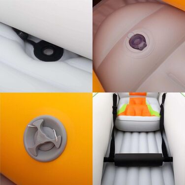 Надувний каяк vidaXL Aqua Marina Betta HM K0 для 2 осіб, різнокольоровий