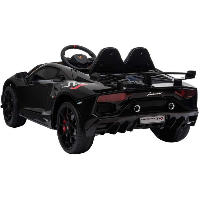 Дитячий автомобіль - електромобіль Lamborghini Aventador SVJ - ліцензійний - 12V7AH, 2 двигуни - 2.4Ghz пульт дистанційного керува