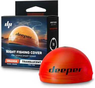 Нічний чохол Deeper Unisex для нічної риболовлі, помаранчевий, 2,55 ЄС