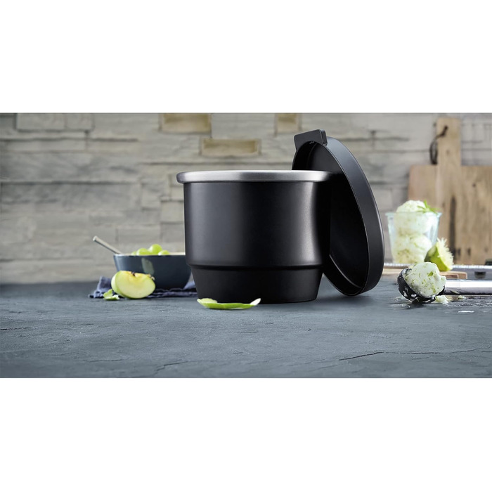 Морозильна камера WMF Kitchen Mini з кришкою для морожениці 3-в-1 для замороженого йогурту, сорбету та морозива, 300 мл