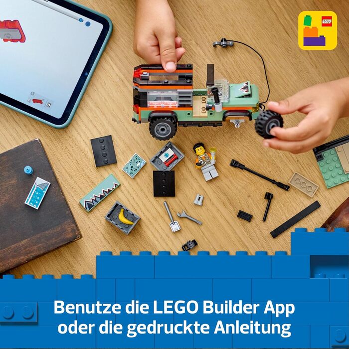 Конструктор LEGO City Offroad Off-Road Vehicle 60447, 221 деталь, позашляхова тематика