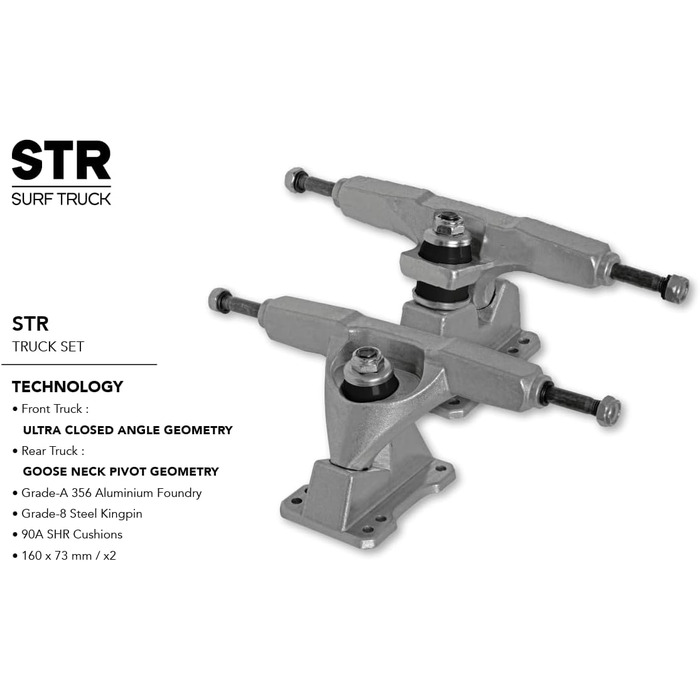 Комплект для серфінгу з літаючими колесами Hula 31&39 - Класичний - Серія STR