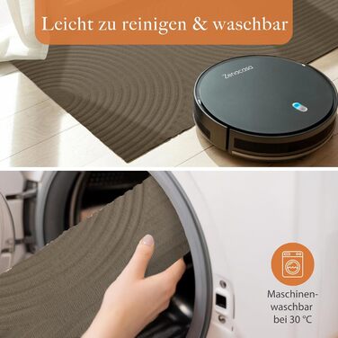 Килимок для прихожих для дому та вулиці 90x150 см - нековзний, вбирає вологу та можна прати в пральній машині - брудозахисний килимок та килимки, сертифіковані Oeko-Tex - килимок для прихожих для дому - коричневий 90 x 150 см