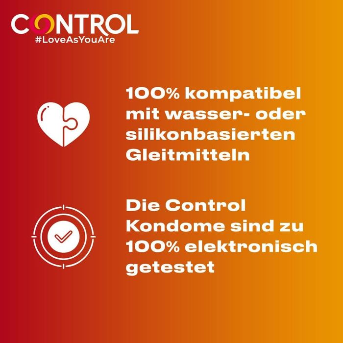 Презервативи CONTROL FUSSION з натурального латексу з різними смаками - 144 шт. и