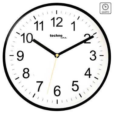 Годинник настінний Technoline WT630 White/Black (WT630)