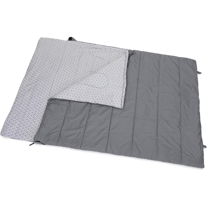 Спальний мішок BERGER Arizona Blanket Легкий спальний мішок для кемпінгу та активного відпочинку Невеликий розмір у упаковці, надлегкий та компактний Ідеально підходить для дорослих та дітей 220 x 140 см