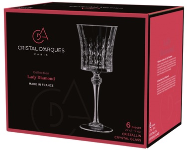 Набір келихів Cristal d'Arques Paris Lady Diamond, 6х270 мл (6672177)