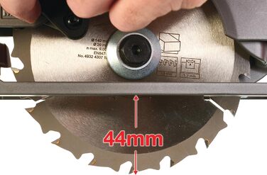 Акумуляторна портативна дискова пила Milwaukee M12CCS44-0 12 В - XXX, , 4933448225, червона