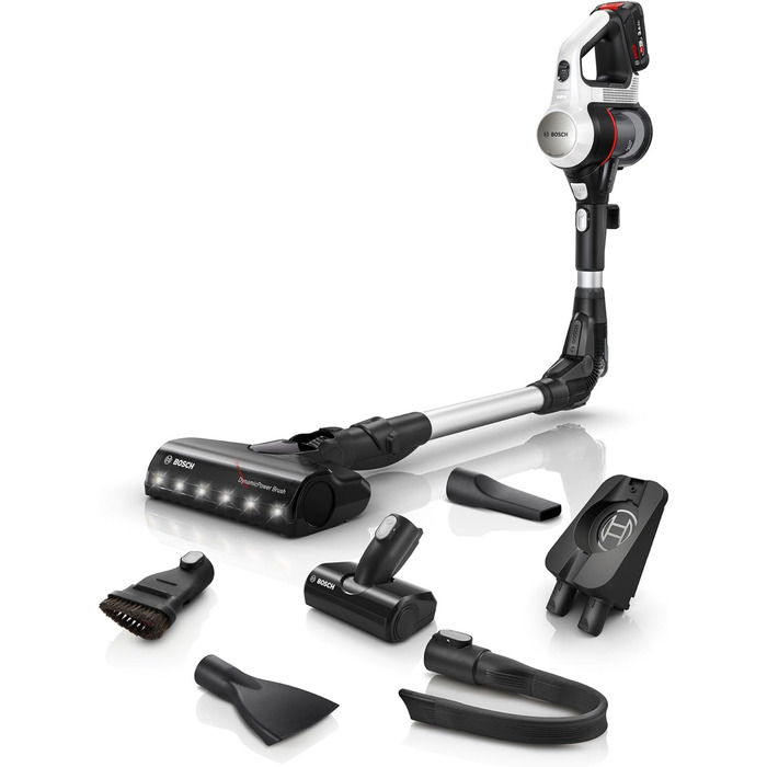 Акумуляторний пилосос Bosch Unlimited 7 BKS711MTB, акумуляторний ручний пилосос, без мішка, акумуляторна батарея, гнучка трубка, г