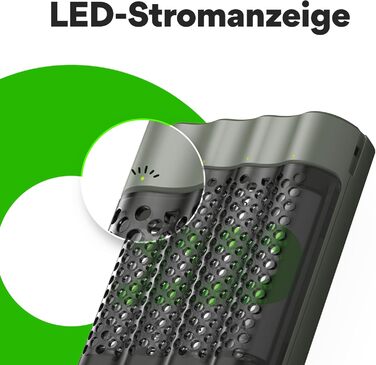 Зарядний пристрій, включаючи 4 батареї типу AA ємністю 2600 мАг, 452, USB-